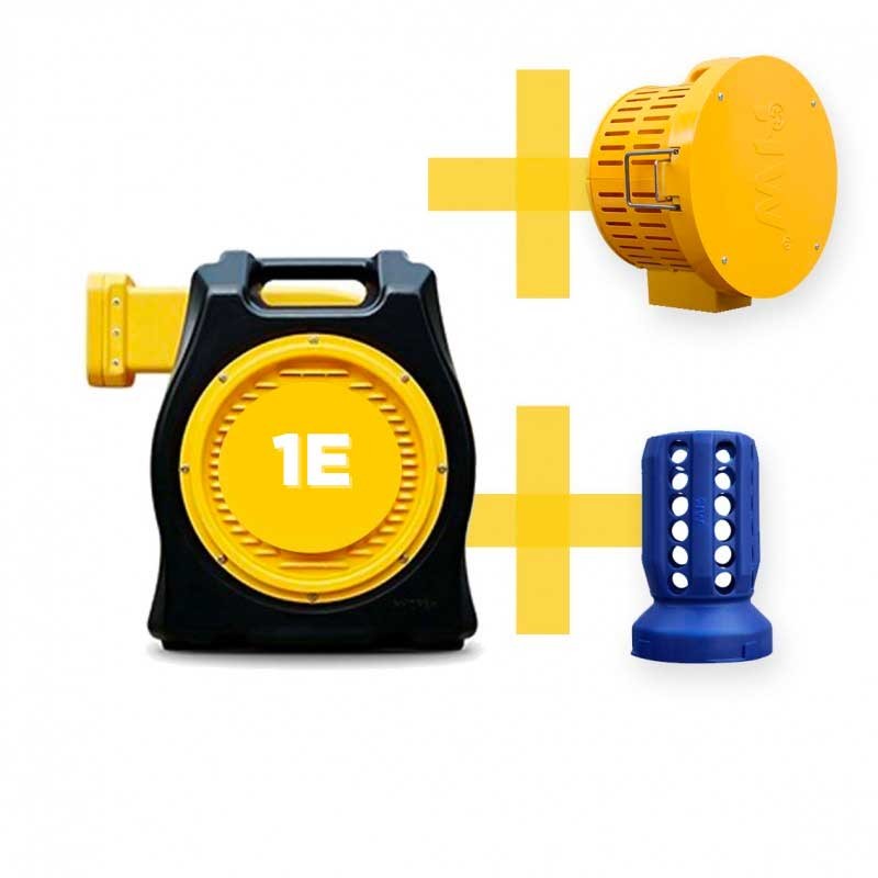 Huawei motore per gonfiabili 1200W REH-1E + riscaldatore d'Aria Air Heater  + deflatore