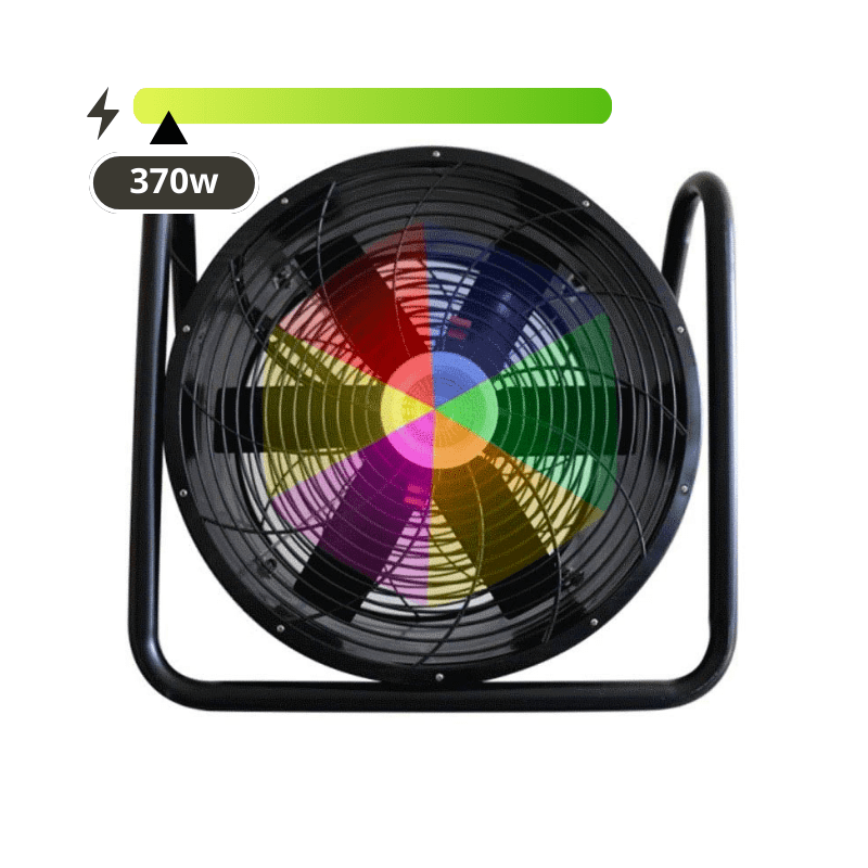 Soufflerie sky dancer 370W LED multicolore