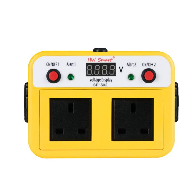 Smart Monitoring Giochi gonfiabili con controller di tensione