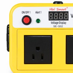 Smart Monitoring Giochi gonfiabili con controller di tensione