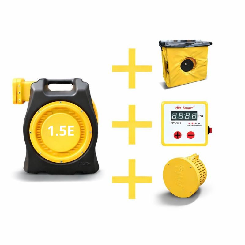 REH-1.5E Blower Pack + Blower Cover + Safe Alert + Air Heater