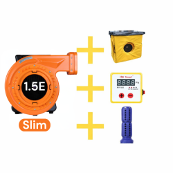Pack Soufflerie REV-1.5E Slim + Cache Soufflerie + Safe Alert + Double Cône Dégonfleur