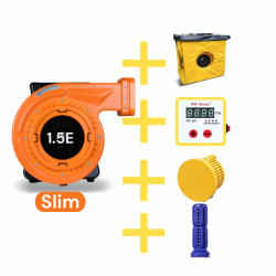 Pack Soufflerie REV-1.5E Slim + Cache Soufflerie + Safe Alert + Air Heater + Double Cône Dégonfleur
